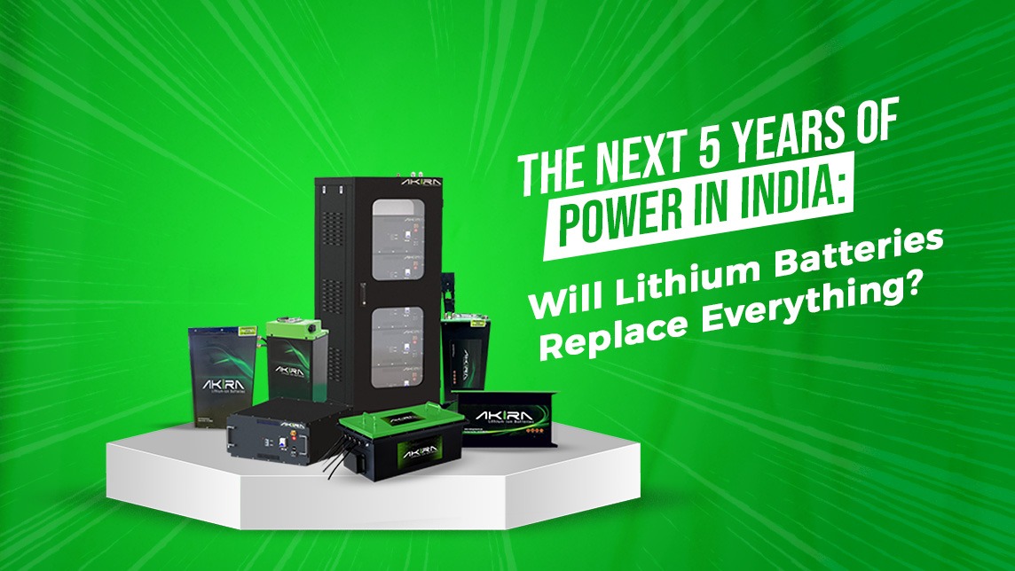 The Next 5 Years of Power in India: Will Lithium Batteries Replace Everything?