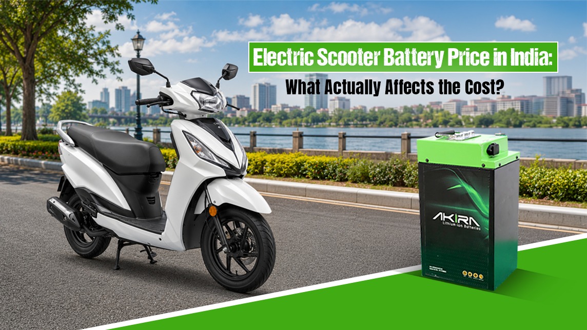 Electric Scooter Battery Price in India: What Actually Affects the Cost?