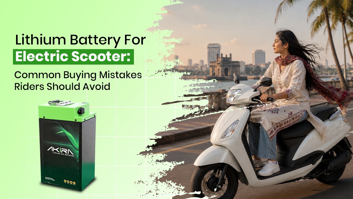 Lithium Battery For Electric Scooter: Common Buying Mistakes Riders Should Avoid
