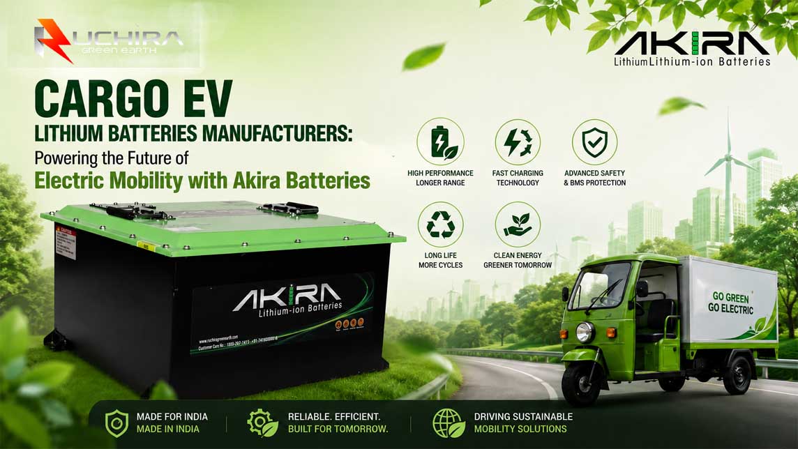 Cargo EV Lithium Batteries Manufacturers