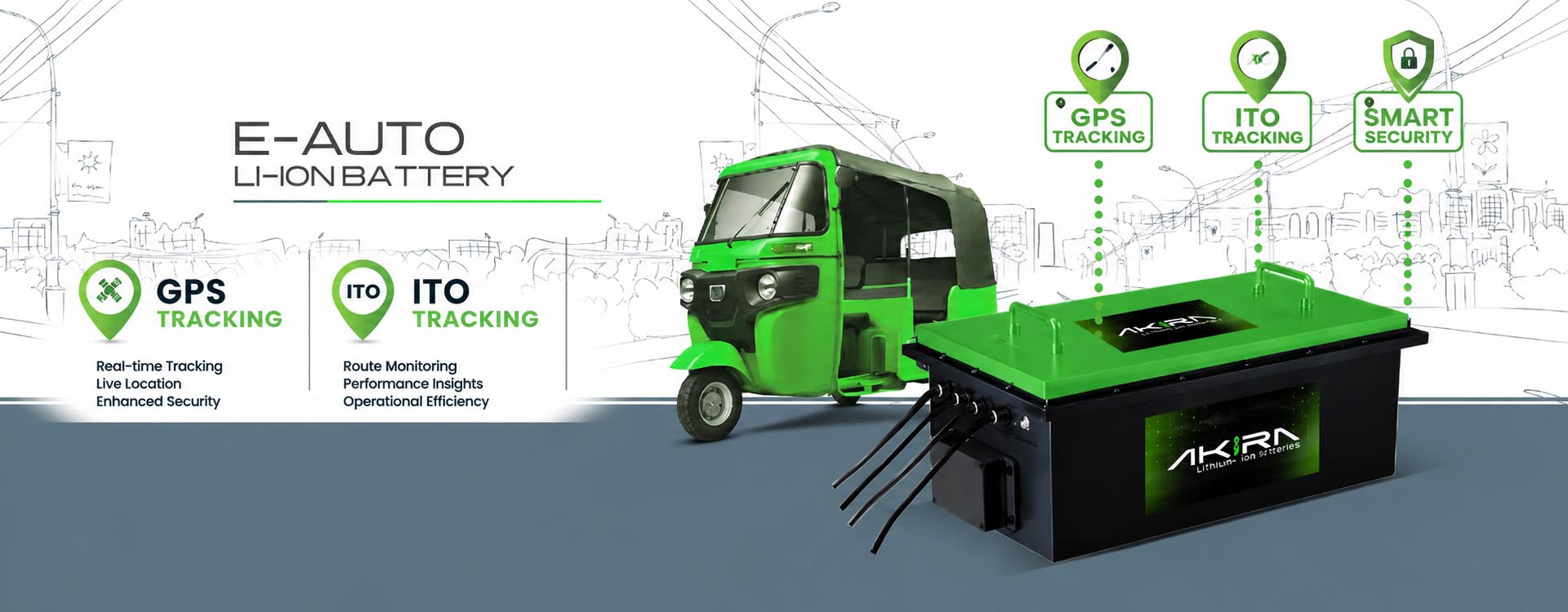 GPS Enabled Tracking Lithium Battery
